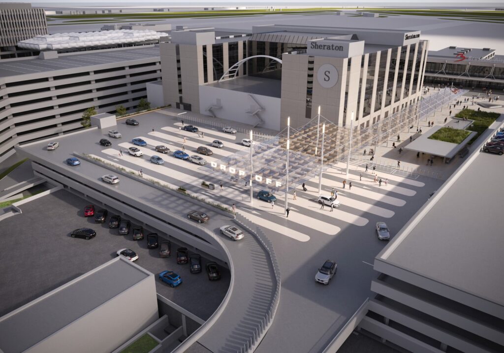 Brussels Airport Drop-Off Zone Construction Starts