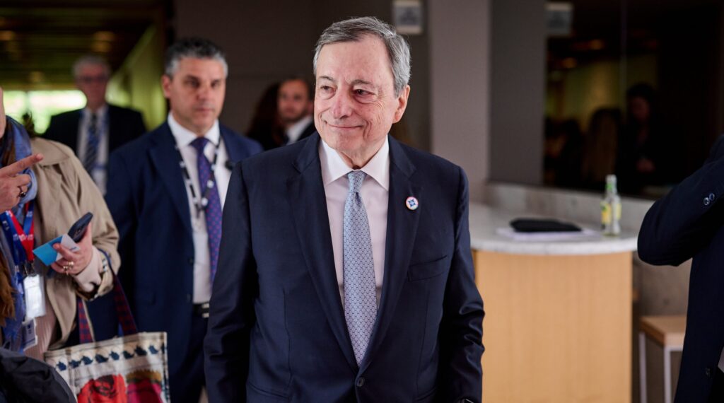 EU falling behind on growth, reforms even more urgent, says Draghi