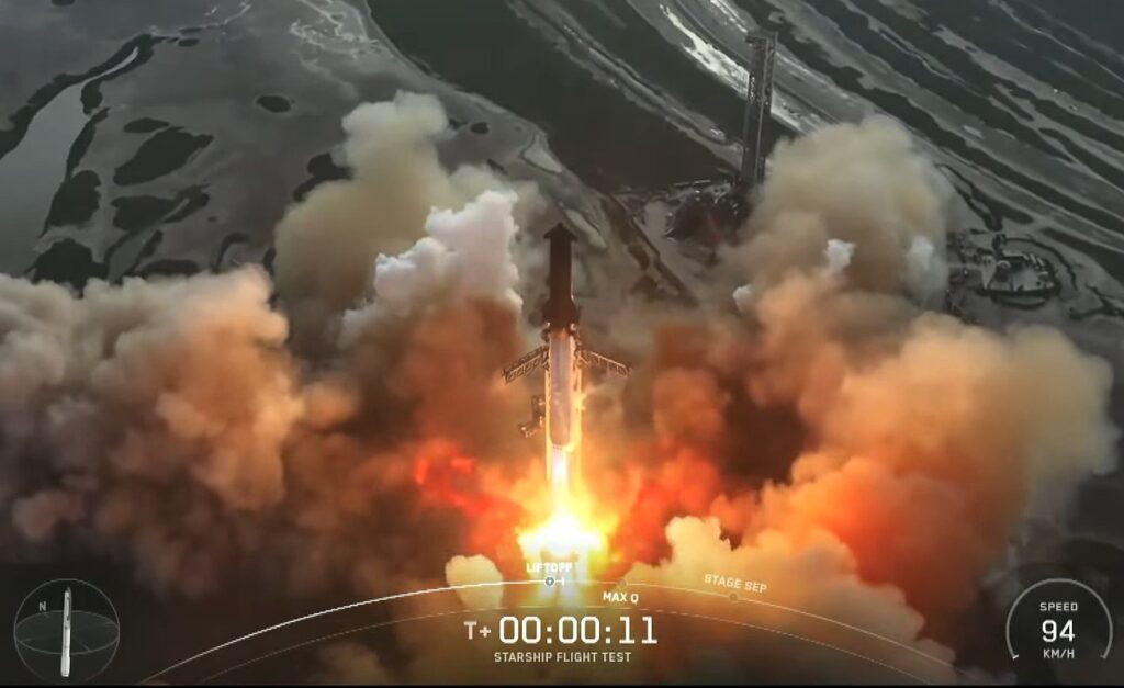 Starship Megarocket 11th Test Launch Starship Megarocket 11th Test Launch