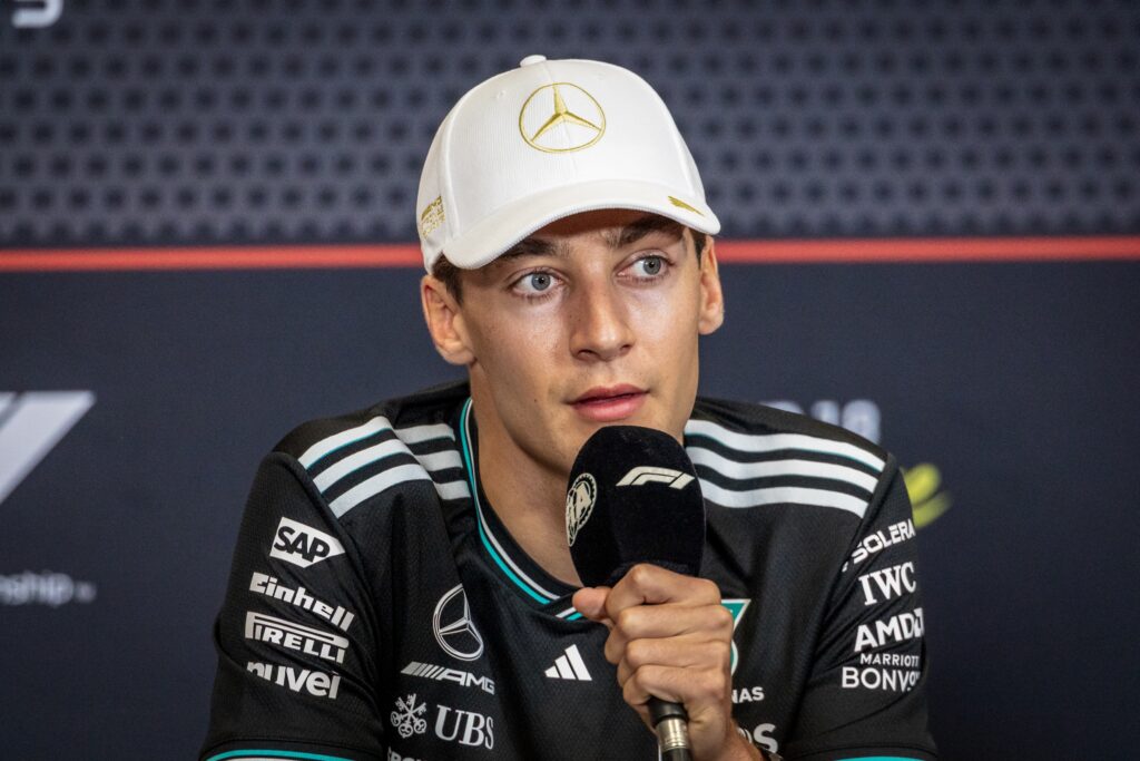 Verstappen points finger at Norris after Russell grabs brilliant pole in Singapore