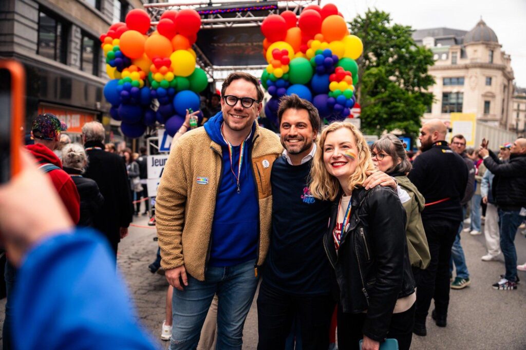 Liberals Rally Big at Brussels Pride March