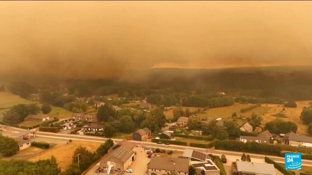 Belgium Wildfires International Aid Arrives Fast Belgium Wildfires International Aid Arrives Fast