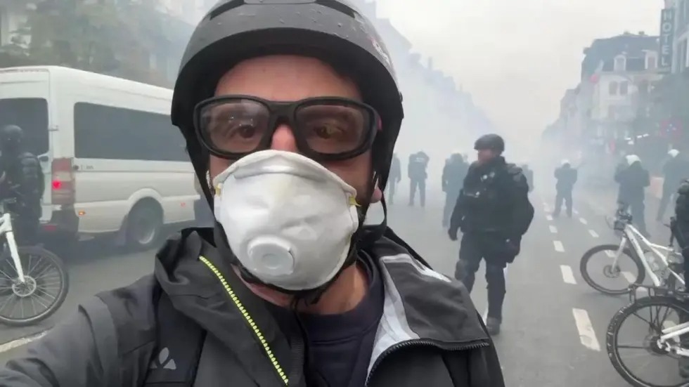 Brussels Protest Highlights Anger Over Budget Cuts Brussels Protest Highlights Anger Over Budget Cuts